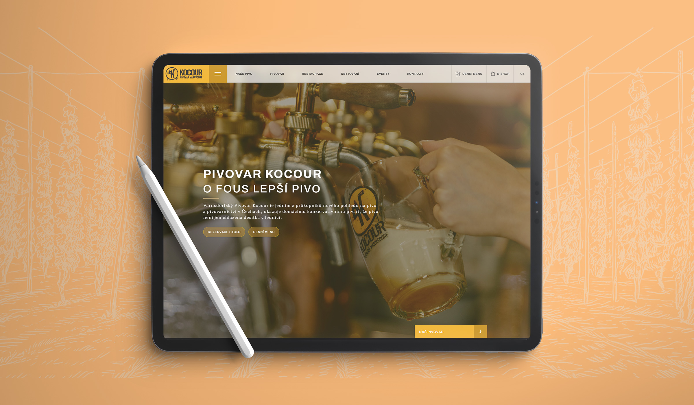 Pivovar Kocour home page