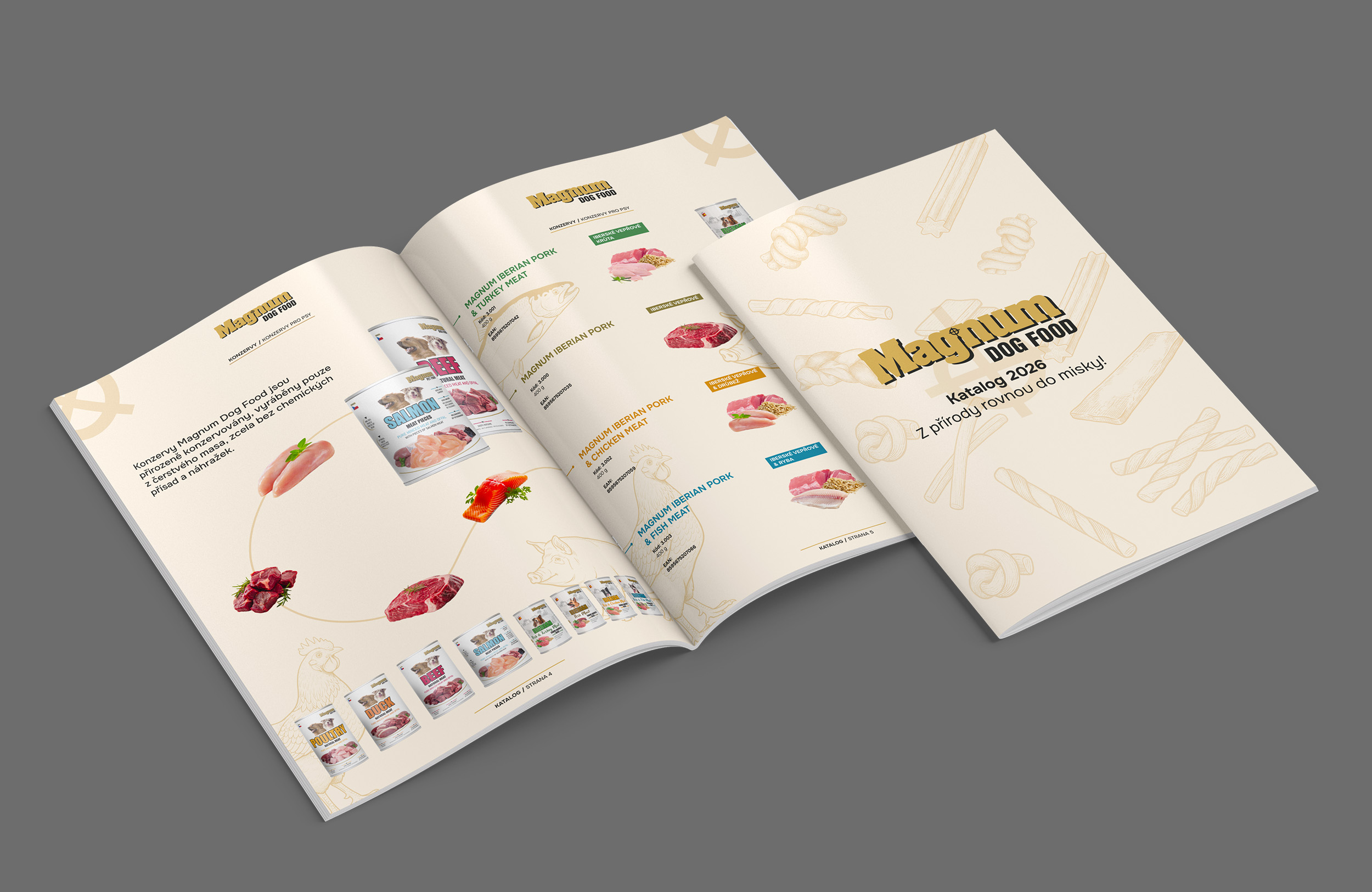 Konzervy Magnum Dog Food